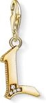 Thomas Sabo Buchstabe L gold 1618-414-39 Charm Anh&auml;nger
