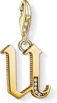 Thomas Sabo Buchstabe U gold 1627-414-39 Charm Anh&auml;nger