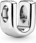 Pandora Buchstabe U Alphabet-Charm 797475 Anh&auml;nger