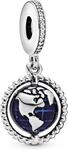 Pandora Drehender Globus Charm-Anh&auml;nger 798021CZ Anh&auml;nger