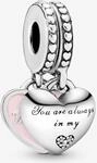 Pandora Mother & Daughter Hearts Charm-Anh&auml;nger 792072EN40 Anh&auml;nger