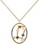 PDPaola ZODIAC CO01-346-U Damenhalskette