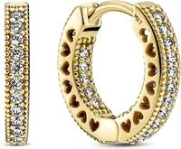 Pandora Pav&eacute;-Herz Ohrringe 266317C01 Ohrringe