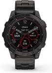 Garmin FENIX&reg; 7 SAPPHIRE SOLAR TITAN 010-02540-39 Smartwatch Bluetooth, GPS,