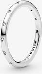Pandora Einfacher Funkelnder Band-Ring 190945CZ-48 Damenring