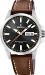 Festina Lederband klassisch F20358/2 Herrenarmbanduhr
