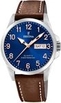 Festina Klassik Lederband klassisch F20358/B Herrenarmbanduhr