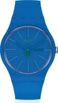 Swatch SO29N700, Swatch BELTEMPO SO29N700 Unisexuhr Blau, Geh&auml;use aus Kunststoff