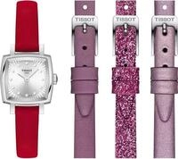 Tissot T-Lady LOVELY SQUARE "Valentines " T058.109.16.036.00 Damenarmbanduhr Mit