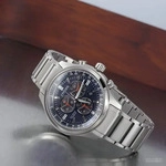 Citizen AT2530-85L, Citizen Super Ti-Chrono AT2530-85L Herrenchronograph Blau...