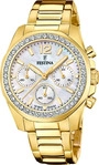 Festina F20609/1, Festina Boyfriend F20609/1 Herrenchronograph Perlmutt female,