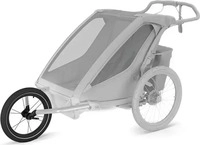 Thule Chariot 2 Jogging Kit Double - Zweisitzer (ab MY2024) Silber Modell 2026