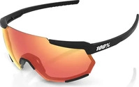 100 Percent Racetrap soft tact black / Red Multilayer Mirror Lens Schwarz Modell 2024