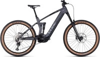 Cube Stereo Hybrid 160 HPC Race 750 27.5 Grau Modell Aktion