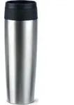 Emsa Thermobecher Classic Travel Mug Pfeffergrau 500 ml Quick-Press-Verschluss