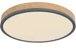 GLOBO Deckenleuchte Serie Rodo Holzfarben Graphit mit Farbwechsler 45 cm