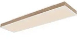 GLOBO Deckenleuchte Serie Doro Holz & Graphit mit Farbwechsler 80 cm
