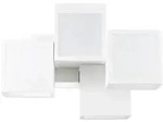 Brilliant AG Deckenleuchte Cubix Wei&szlig; Metall Kunststoff 38 x 45,5 x 32 cm
