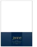 Janine Design Topper Spannbetttuch Elastic-Jersey Opalgrau Schwarz 200 x 200 cm