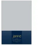 Janine Design Topper Spannbetttuch Elastic-Jersey Opalgrau Schwarz 200 x 200 cm