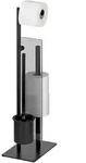 Keck Lang Toilettengarnitur Style Schwarz H&ouml;he 71 cm
