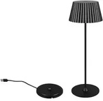 Trio Leuchten Outdoor-Tischleuchte Suarez schwarzes Metall H&ouml;he 39 cm
