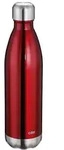 Cilio Isolierflasche Elegante Schwarz Edelstahl Doppelwand 500 ml kohlens&auml;uregee...