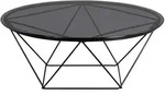 M2 Couchtisch Nairo Grau & Schwarz Durchmesser 70 cm