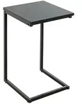 HAKU Beistelltisch Schwarz MDF quadratisch 33 x 60 x 35 cm