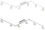 Paul Neuhaus Deckenleuchte Sileda Aluminium 177 x 127,5 x 22 cm energiesparend