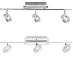 Paul Neuhaus Deckenleuchte Sileda Aluminium schwenkbar 67 x 11 x 18 cm