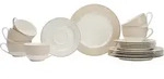 Ritzenhoff & Breker Kaffeeservice Geo Beige 18-teilig Fr&uuml;hst&uuml;cks-Set