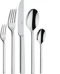 K&uuml;chenprofi Besteckset Venezia Edelstahl Silber 30-teilig f&uuml;r 6 Personen