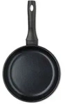 Keck Lang Bratpfanne Atura Schwarz 24 cm Aluguss Keramikbeschichtung