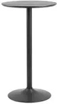 Actona Bartisch Isotta Schwarz Esche furniert Metall rund modern 60 cm