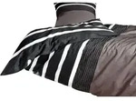 Janine Design Bettw&auml;sche-Set J. D. nougatfarbener Mako-Satin 135 x 200 cm
