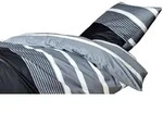 Janine Design Bettw&auml;sche-Set J. D. silberfarbener Mako-Satin 135 x 200 cm