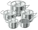 Zwilling Topf-Set Twin Classic Edelstahl f&uuml;nfteilig