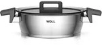 WOLL Kochtopf Concept Silber Edelstahl 18/10 mit Antihaftversiegelung 24 cm