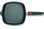 WOLL Gusspfanne Titanium Nowo 28 x 28 cm Schwarz abnehmbarer Griff
