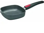 WOLL Gusspfanne Nowo Titanium Induction Schwarz abnehmbarer Griff 24 x 7,5 x 24 ...