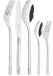 Justinus Besteckset Flair Edelstahl Silber 60-teilig modern f&uuml;r 12 Personen