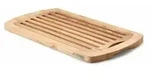 Continenta Brotschneidebrett Gummibaumholz Braun 45 x 26 cm