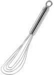 R&ouml;sle Tellerbesen Edelstahl Silber Griffl&auml;nge 7,4 cm bis 260 Grad