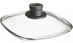 WOLL Sicherheitsglasdeckel S220M schwarz transparent 20 x 20 cm bruchsicher