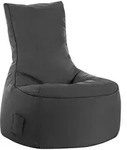 MAGMA Heimtex Sitzsack-Sessel SITTING POINT swing scuba anthrazitfarbene Kunstfa...