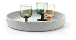 Blomus Dekoschale Moon grau Polystone Durchmesser 40 cm