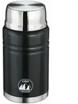 Cilio Food Container Monte Schwarz Edelstahl Doppelwandsystem 750 ml
