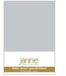 Janine Spannbetttuch Mako Jersey Taupe 200 x 200 cm Original-Fulflexgummi