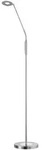 Fischer & Honsel Stehleuchte Dent Nickel Metall 150 cm dimmbar